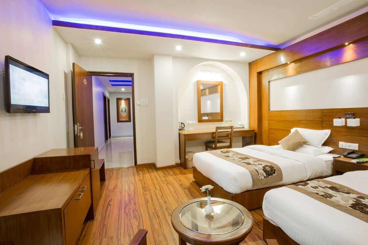 1 habitación y ropa de cama de alta calidad