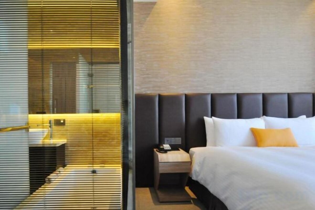 Premium bedding, down duvets, in-room safe, desk