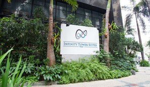 Front of property - Infinity Tower Suites (Makati)