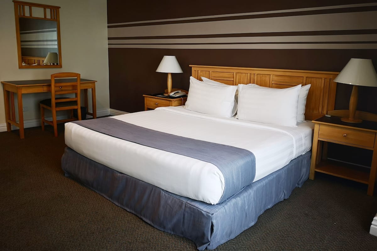 1 habitación y ropa de cama de alta calidad