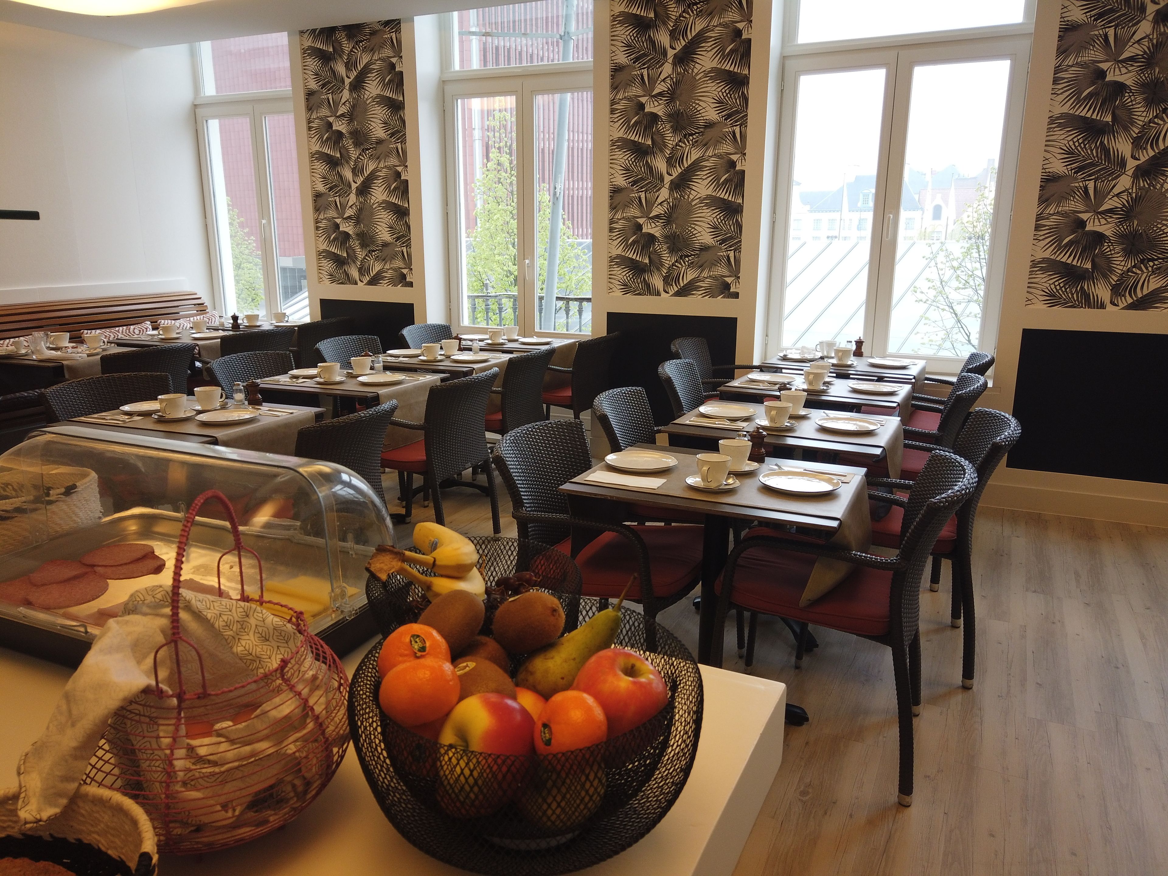 Petit déjeuner buffet compris tous les jours