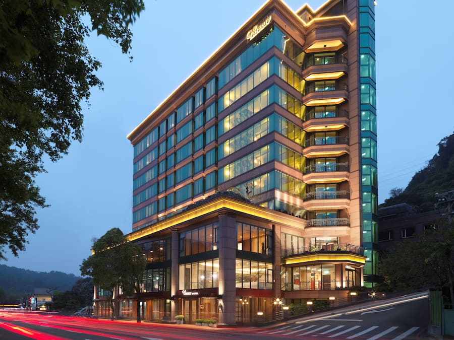 Front of property - evening/night