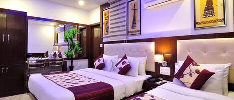 Free WiFi, bed sheets