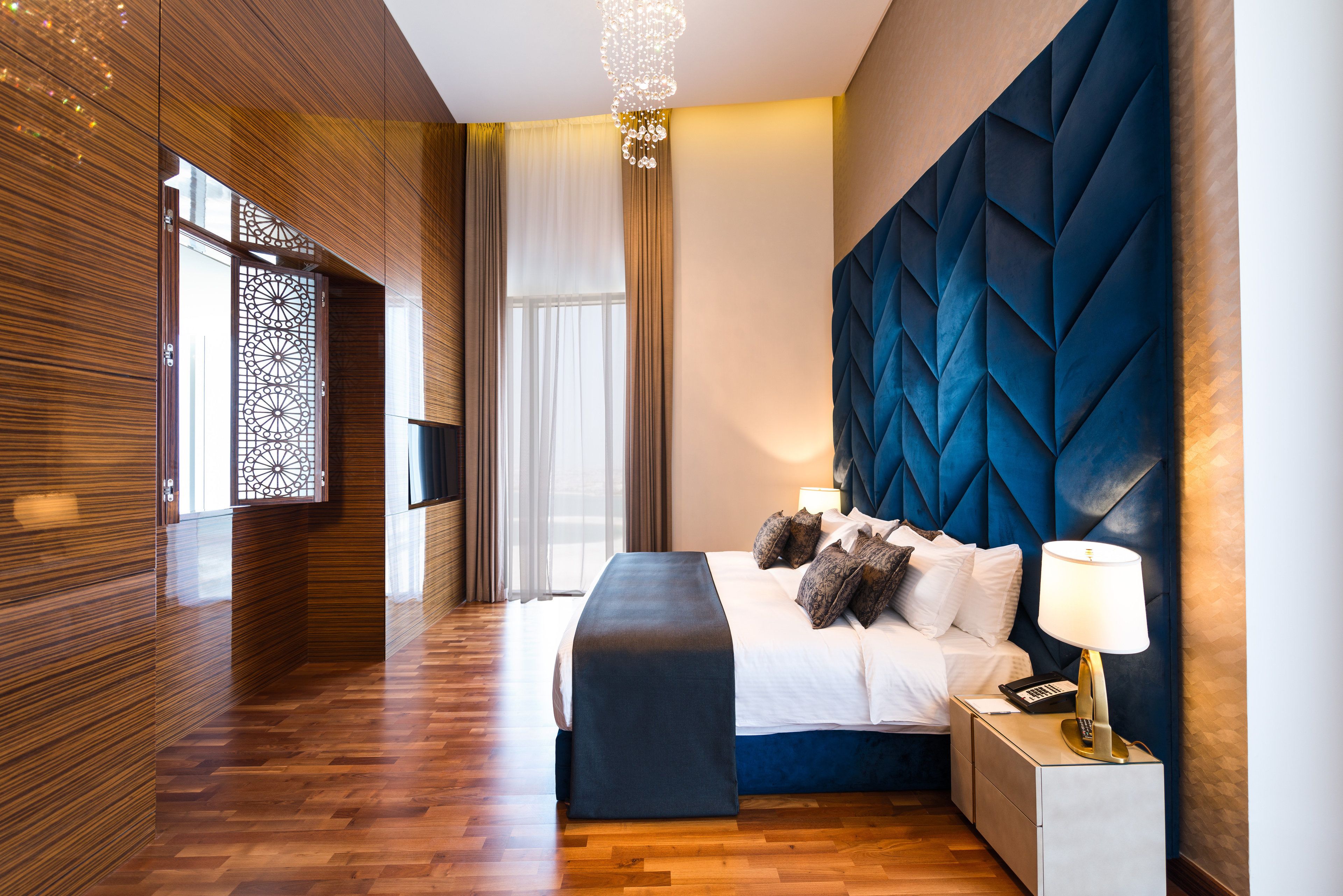 premium bedding, in-room safe, desk, blackout curtains