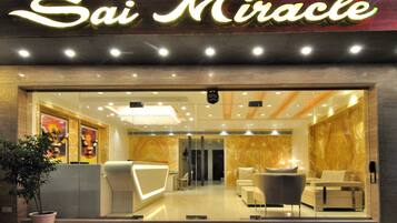 Front of property – evening/night