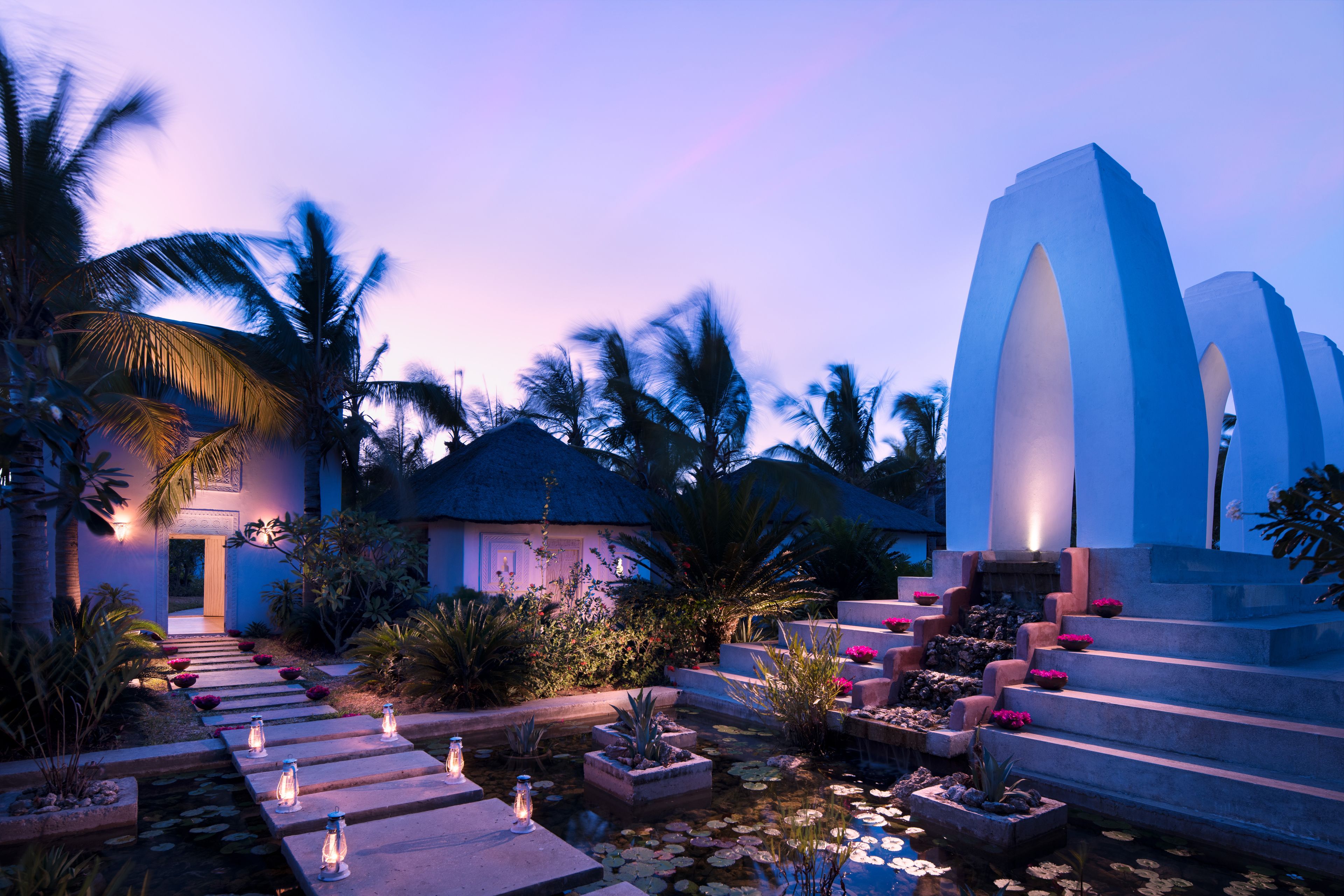 Salas de tratamientos para parejas, bañera de hidromasaje