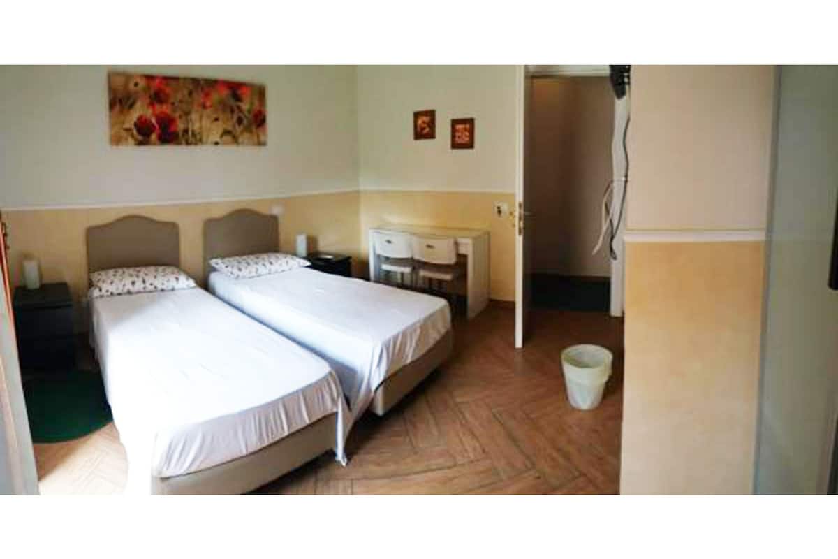 Twin Room | Individually decorated, desk, iron/ironing board, rollaway beds