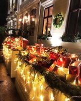 Front of property - evening/night