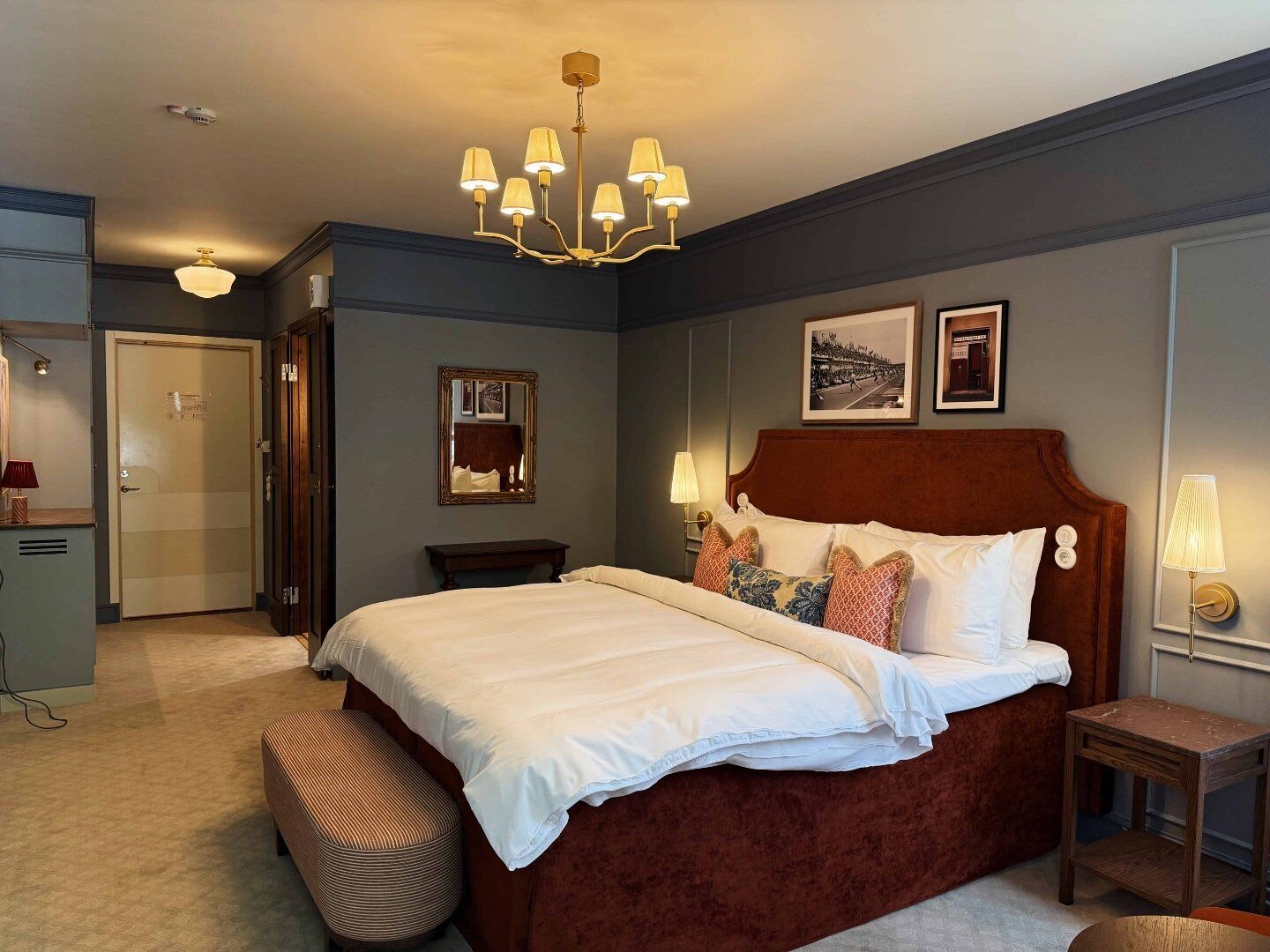 Minisvit - Superior Dubbelsäng | 獨特裝潢、書桌、熨斗/熨衣板、免費無線上網