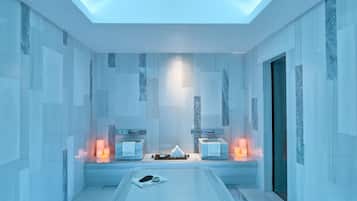 Couples treatment room(s), sauna, steam room, Turkish bath/hammam