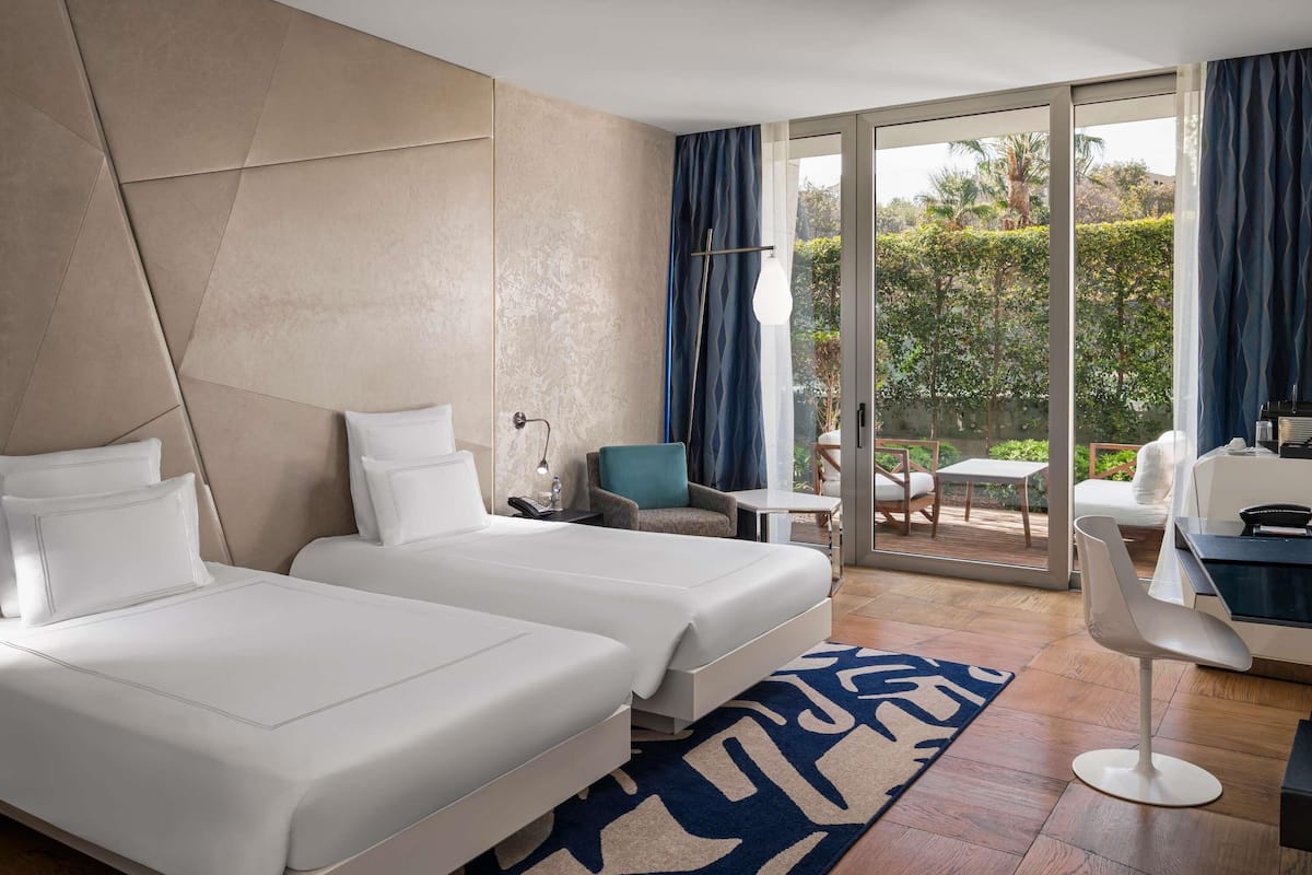 Swiss Advantage Garden View Twin | Minibar, safe på rommet, skrivebord og lydisolert