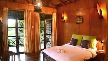 Standard Chalet, 1 Katil Kelamin (Double) | 1 bilik tidur, peti besi dalam bilik