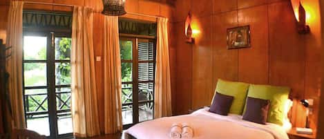 Chalet Standard, 1 lit double | 1 chambre, coffre-fort