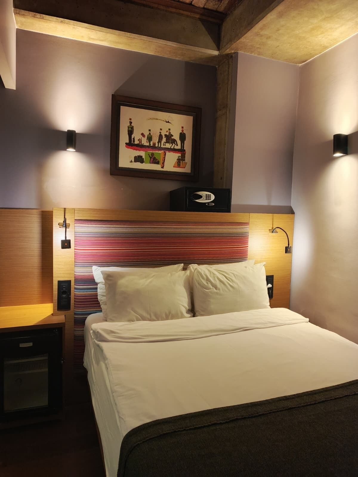 Economy-Zimmer, 1 Schlafzimmer | Hochwertige Bettwaren, Betten mit Memory-Foam-Matratzen, Minibar