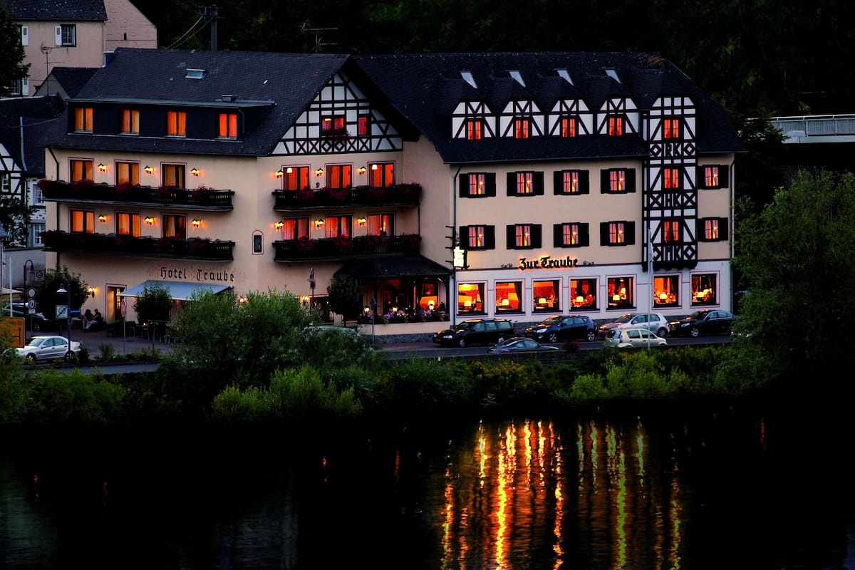 front of property – evening/night