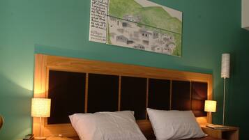 Chambre Supérieure Double ou avec lits jumeaux, vue jardin