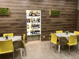 Breakfast and dinner served, Mediterranean cuisine