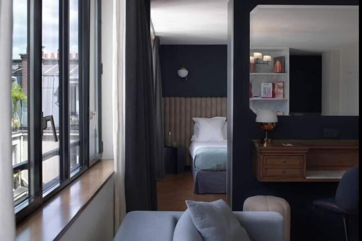 Biancheria da letto di alta qualità, minibar, una cassaforte in camera