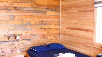 Kabin, 1 Tempat Tidur Queen, dapur kecil, pemandangan laut (Le Trappeur) | Tempat tidur bayi gratis dan seprai linen