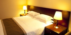 Premium bedding, minibar, in-room safe, desk