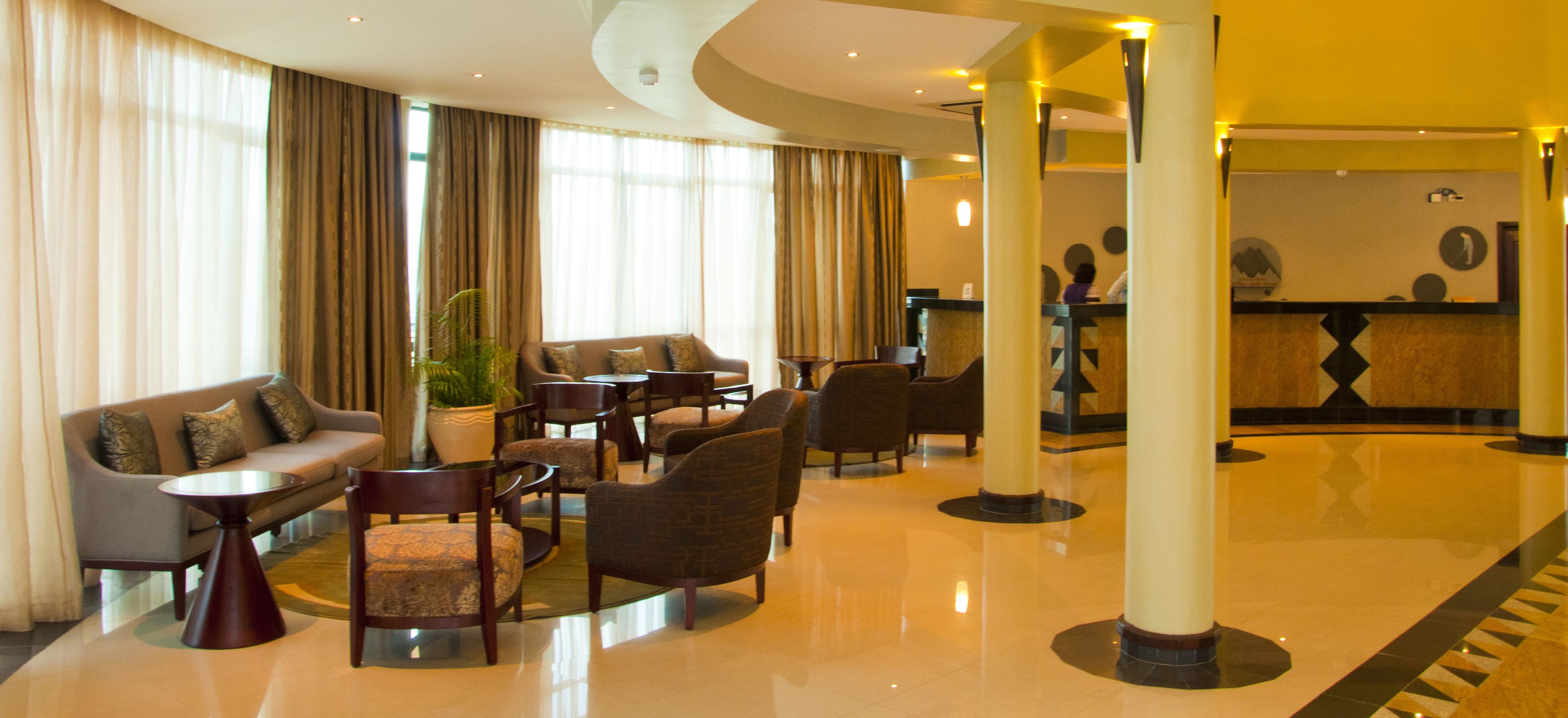 Zona de estar del vestíbulo