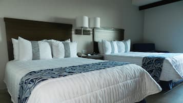 Premium bedding, in-room safe, desk, soundproofing