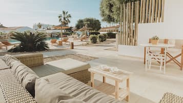 Familiebungalow | Udendørs spisemuligheder