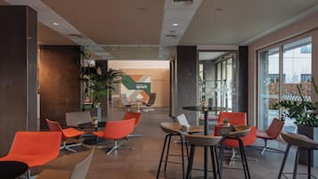 Sala de estar en el lobby