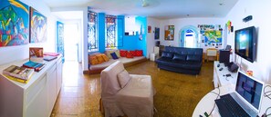 Living area - Lagoa Guest House (Rio de Janeiro)