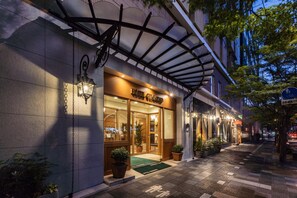 Façade de l’hébergement