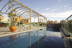Alberca al aire libre 