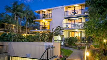 Front of property – evening/night