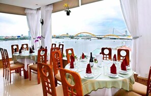 Breakfast, lunch, dinner served; international cuisine  - M Village Hotel Da Nang Centre (Da Nang)