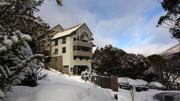 Voorkant van accommodatie