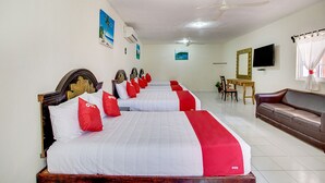 Standard Room, Multiple Beds | WiFi (free), bed sheets - Hotel Addy (Tulum)