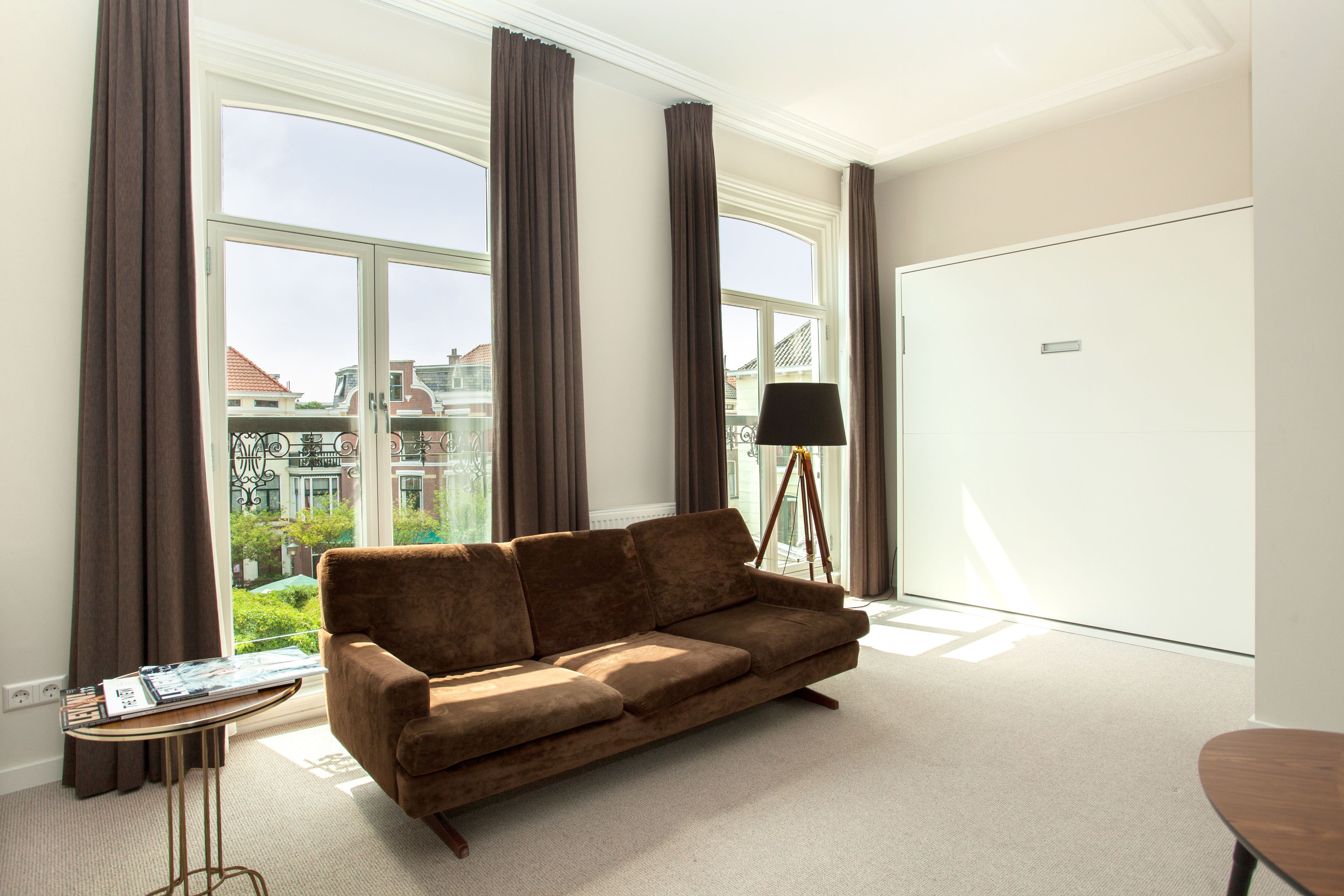 executive room | 1 bedroom, blackout curtains, soundproofing, iron/ironing board