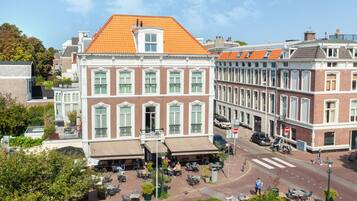 Voorkant van accommodatie