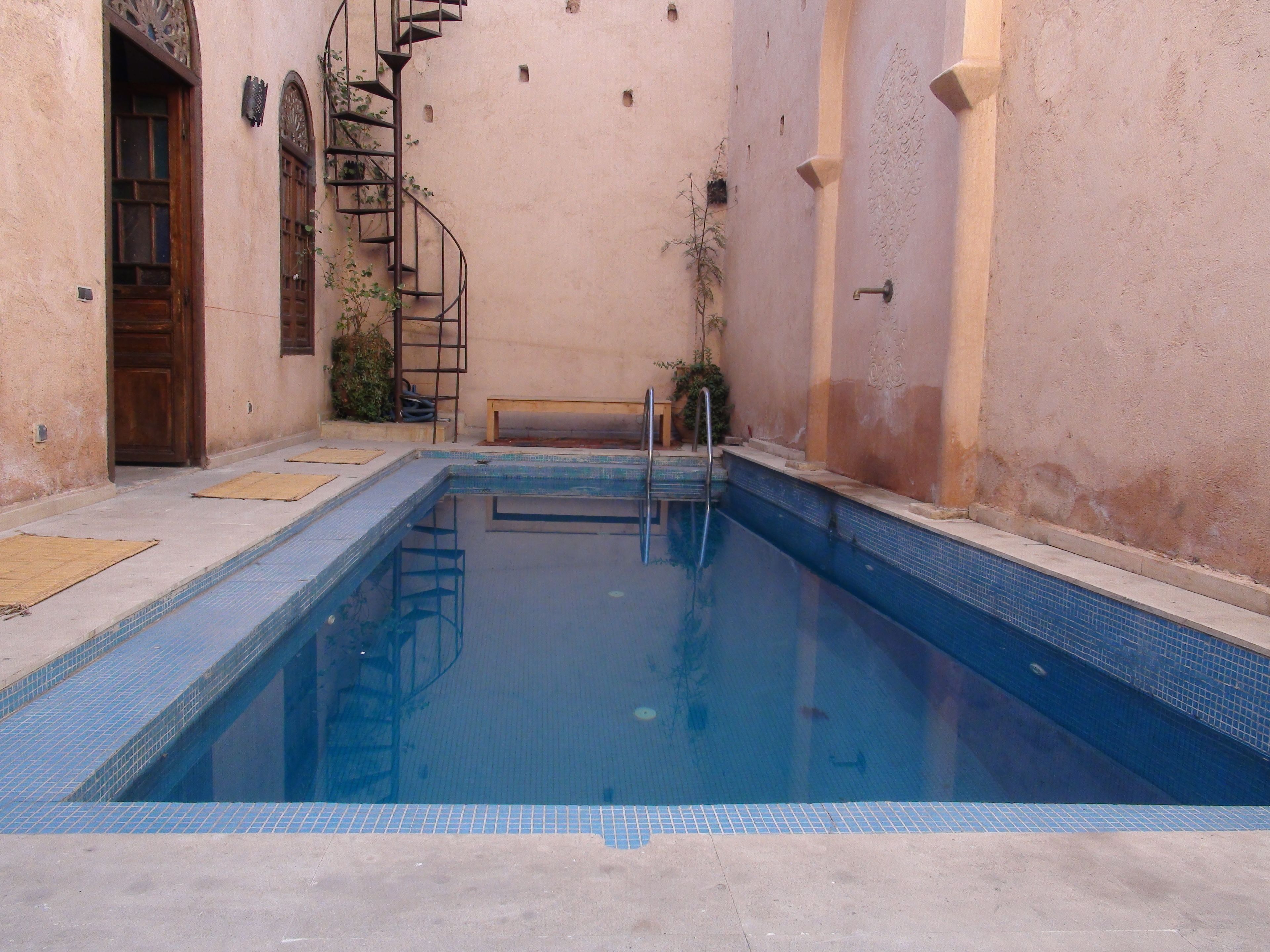 Indoor pool, seasonal outdoor pool