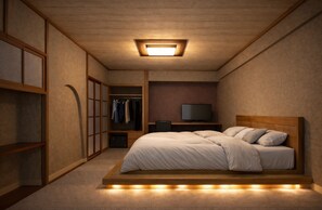 Deluxe-Zweibettzimmer, 2 Schlafzimmer, Nichtraucher (Japanese Style)