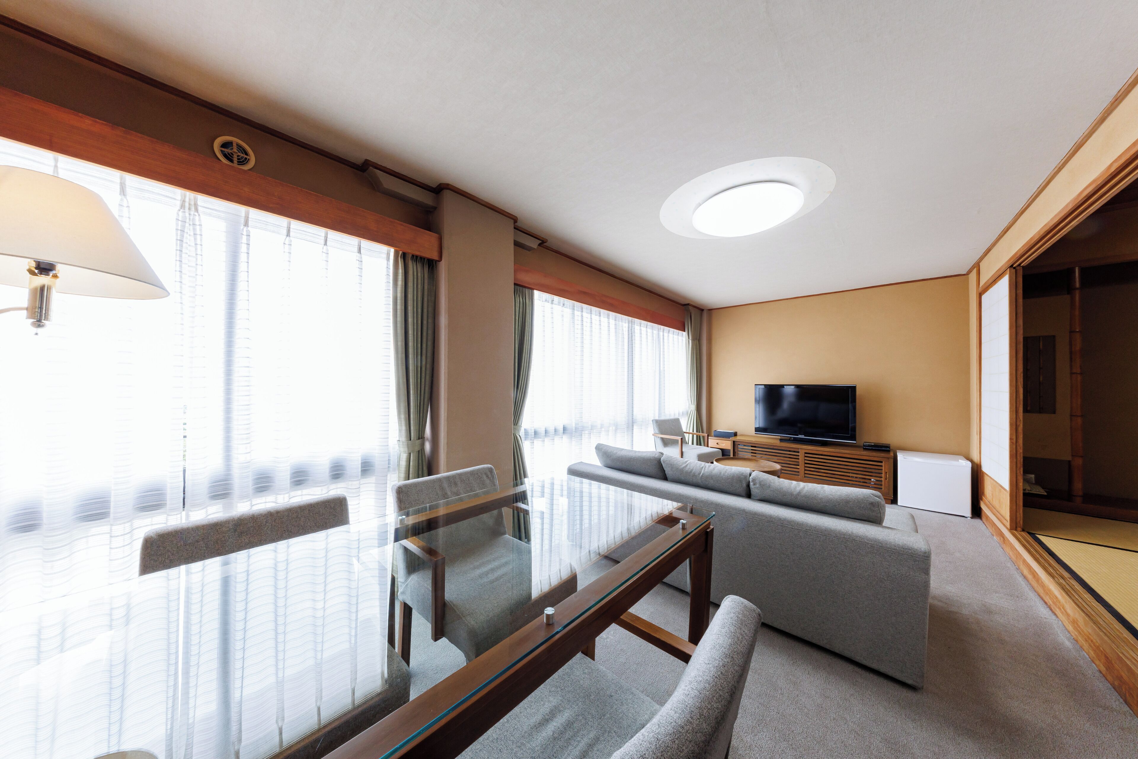 Luxe driepersoonskamer, niet-roken (Japanese Style, 8 tatami mats) | Woonruimte