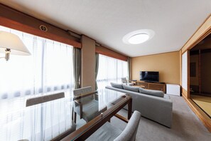 Phòng 3 Cao cấp, không hút thuốc (Japanese Style, 8 tatami mats) | Khu phòng khách