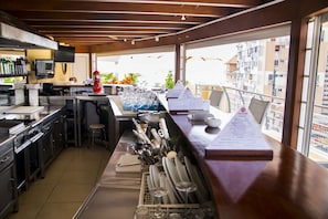 Rooftop bar