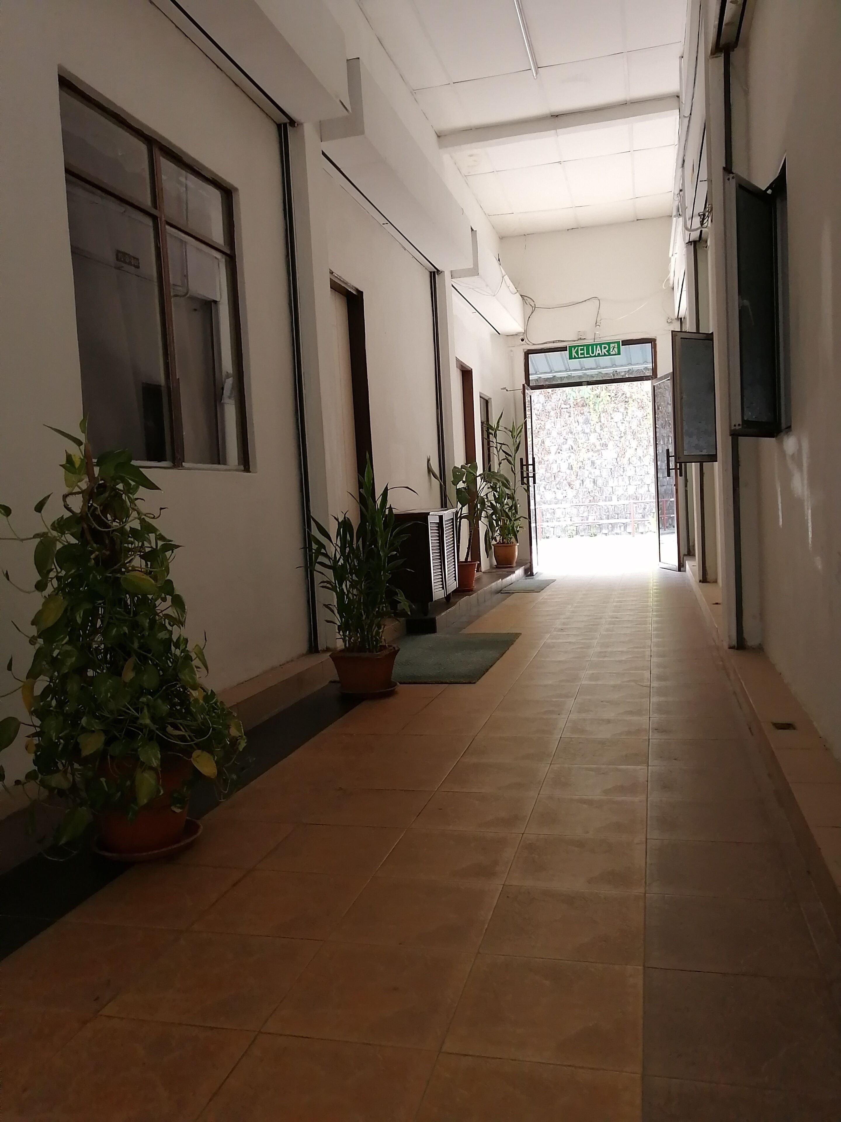 Entrada al alojamiento