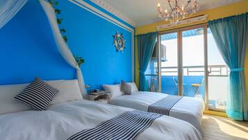 Quadruple Room, City View