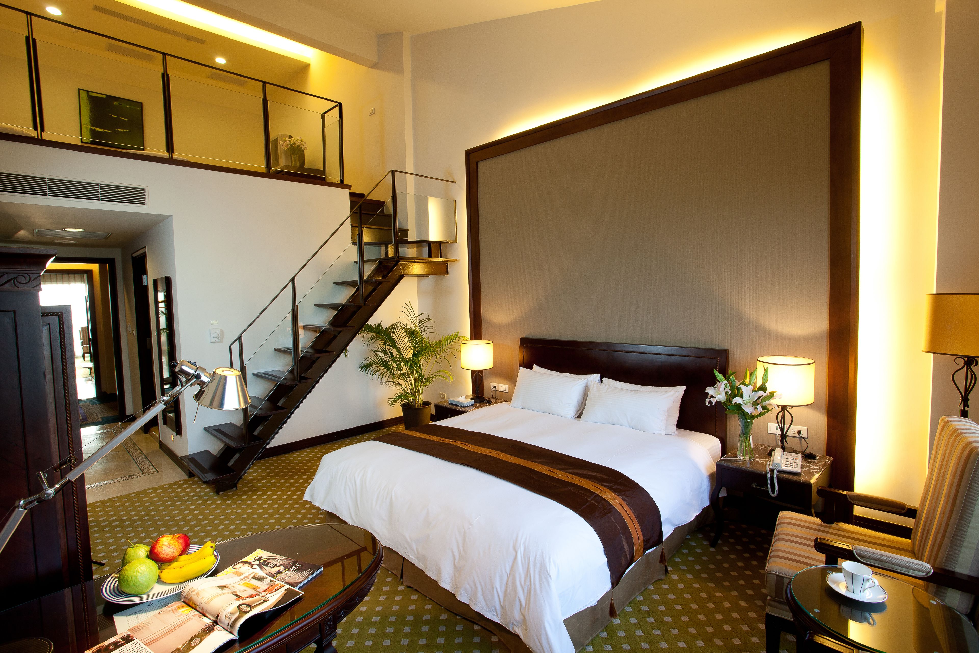 family loft | minibar, in-room safe, desk, blackout curtains