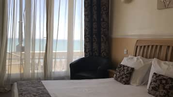 Individually decorated, individually furnished, iron/ironing board