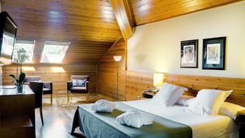 Ropa de cama hipoalergénica y minibar
