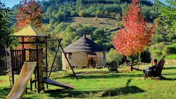 Lekområde för barn utomhus