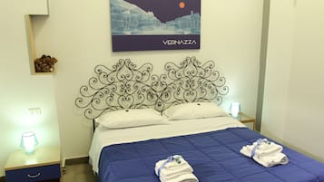 Doppel- oder Zweibettzimmer | 2 Schlafzimmer, Daunenbettdecken, Betten mit Memory-Foam-Matratzen