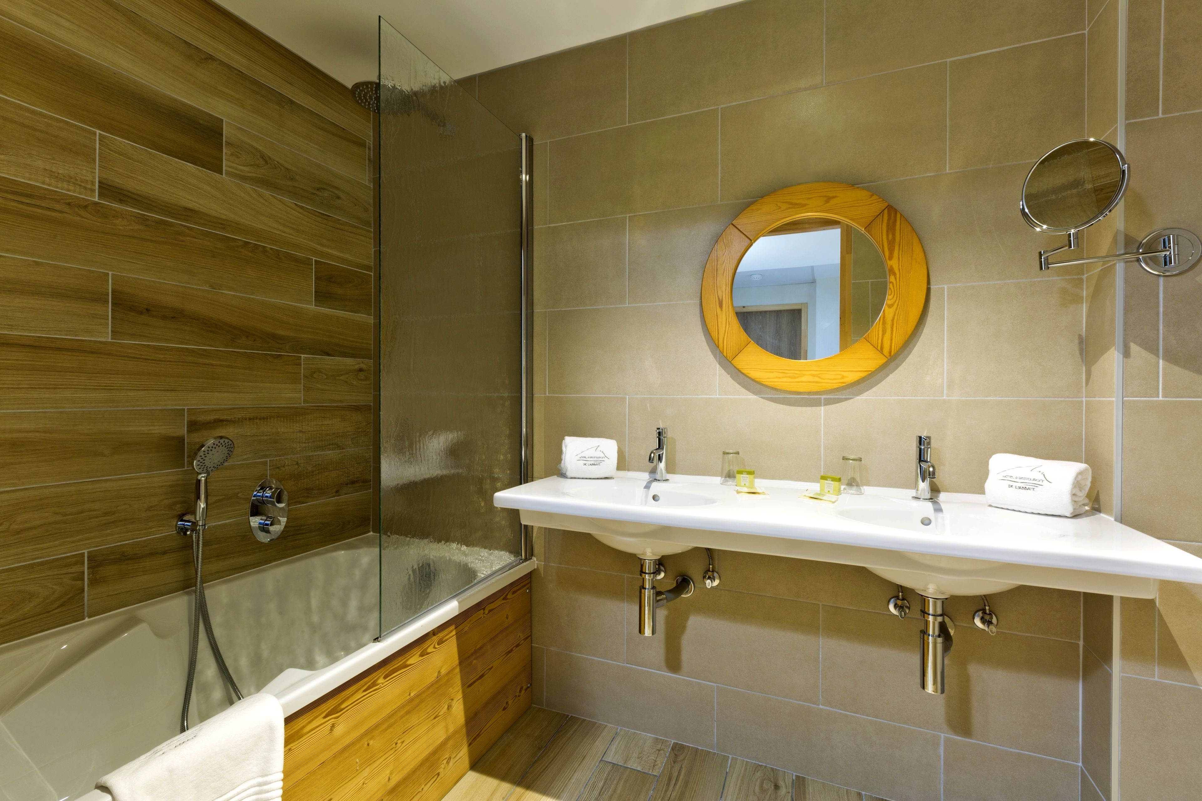 shower, free toiletries, hair dryer, bathrobes